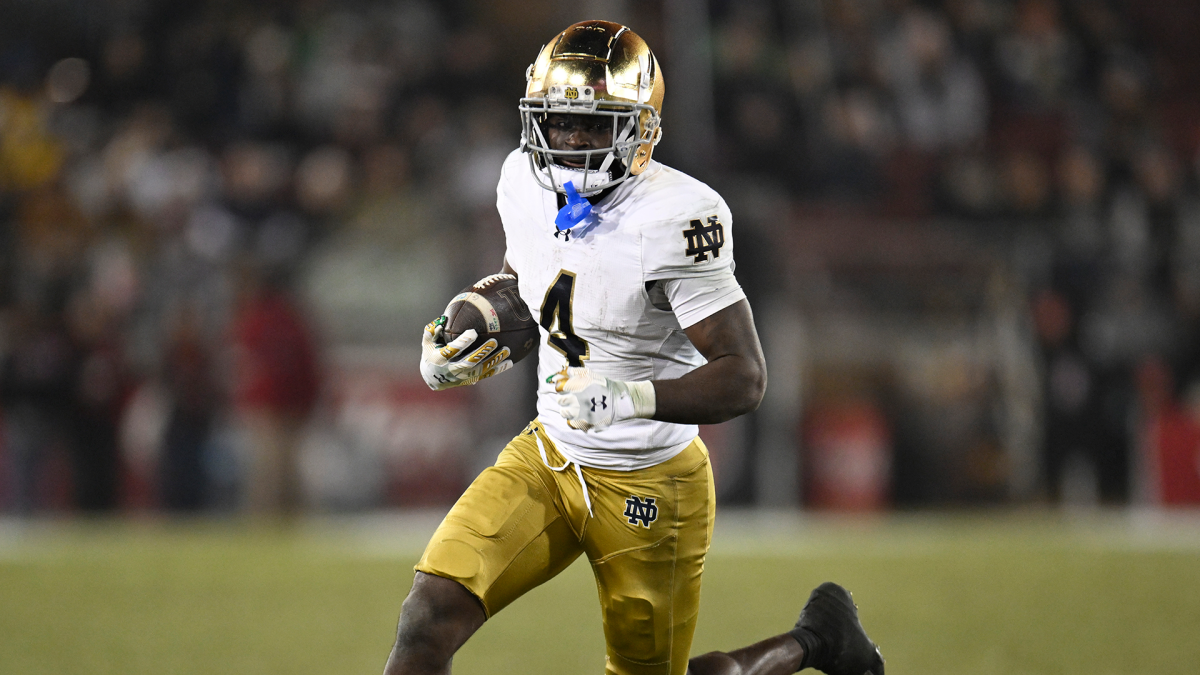 Jeremiyah Love declares for 2026 NFL Draft: Notre Dame RB, Doak Walker winner projects as first-round pick