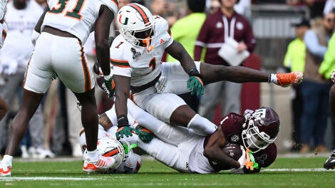 NCAA Football: CFP National Playoff First Round-Game 2-Miami at Texas A&M