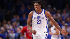 Kentucky star Jayden Quaintance, projected NBA Draft lottery pick, shines in season debut vs. St. John's
