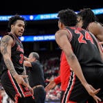 NCAA Basketball: Never Forget Tribute Classic-Houston at Arkansas