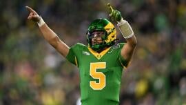 2026 NFL mock draft: College Football Playoff quarterbacks taken with Nos. 1 and 2 overall after trade