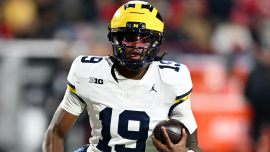 Kyle Whittingham's all-important courting of Bryce Underwood underway at Michigan: 'His ceiling is very high'