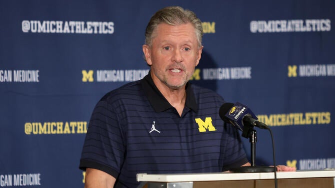 Michigan Football Hosts Press Conference Introducing New Head Coach Kyle Whittingham