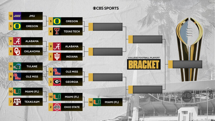NFL Playoff Bracket graphic on a stadium screen