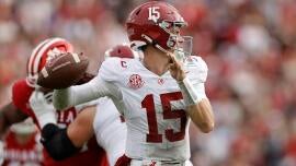 Ty Simpson benched in Rose Bowl: Alabama QB replaced by Austin Mack in third quarter vs. Indiana