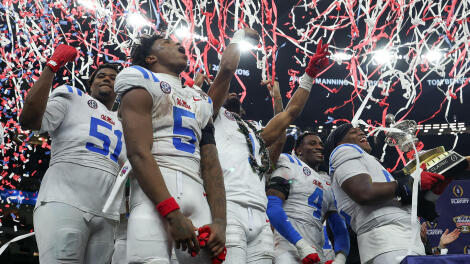 COLLEGE FOOTBALL: JAN 01 College Football Playoff Quarterfinal at the Allstate Sugar Bowl Ole Miss vs Georgia