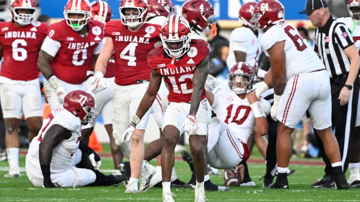 Alabama's legacy ran into Indiana's reality in Rose Bowl beatdown