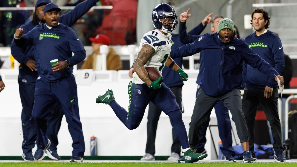 Seahawks WR Jaxon Smith-Njigba fires back at 49ers CB Deommodore Lenoir: 'Hard to respond back to all my fans'