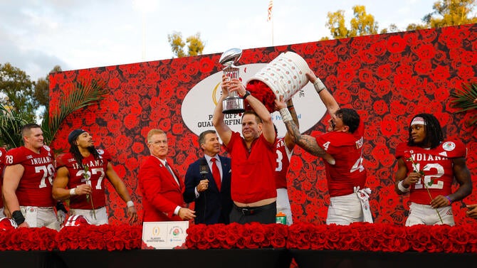 College Football Playoff Quarterfinal - Rose Bowl Presented by Prudential: Alabama v Indiana