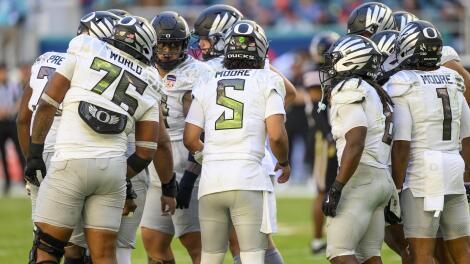 COLLEGE FOOTBALL: JAN 01 College Football Playoff Quarterfinal at the Capital One Orange Bowl Oregon vs Texas Tech