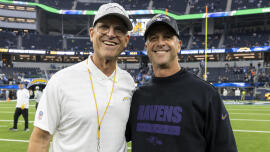 Jim Harbaugh says brother John will be a head coach next season: 'I just hope it's in the NFC'