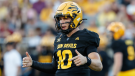Sam Leavitt to visit Miami: Arizona State QB, No. 1 in transfer portal, among options to replace Carson Beck