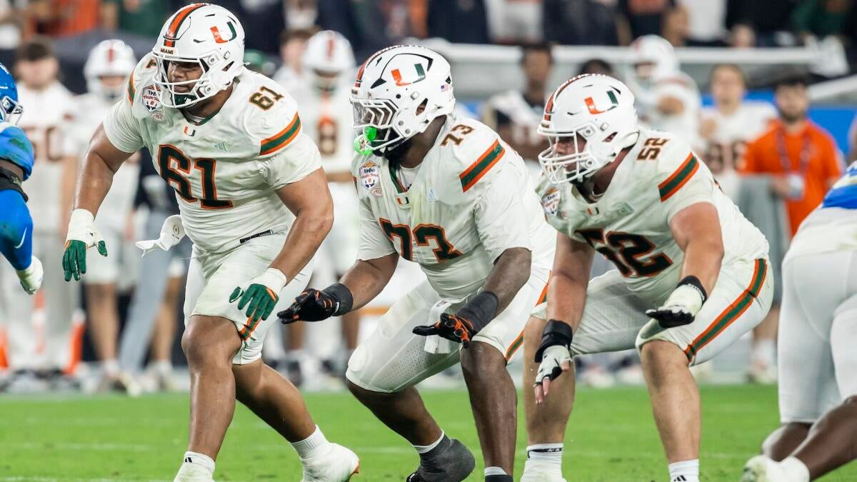 How homegrown offensive lines at Miami, Indiana have powered CFP National Championship runs
