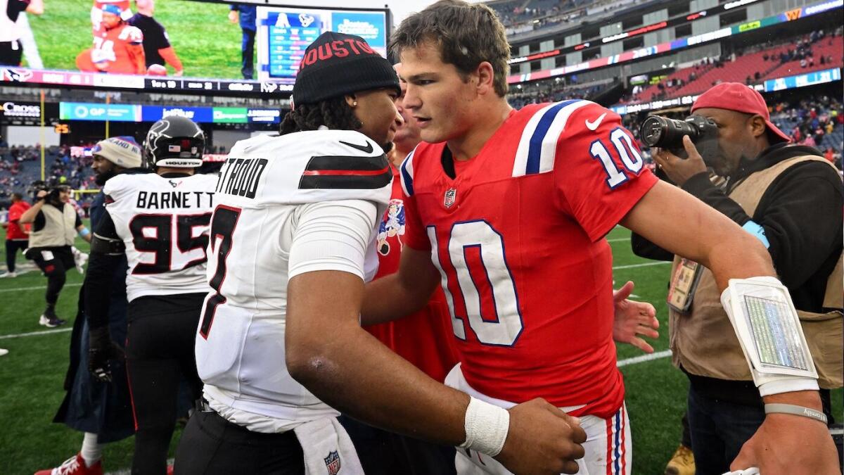 Texans vs. Patriots prediction: Drake Maye and C.J. Stroud clash with trip to AFC Championship at stake