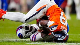 Irate Sean McDermott reacts to Broncos' controversial overtime interception in Bills' stunning playoff loss