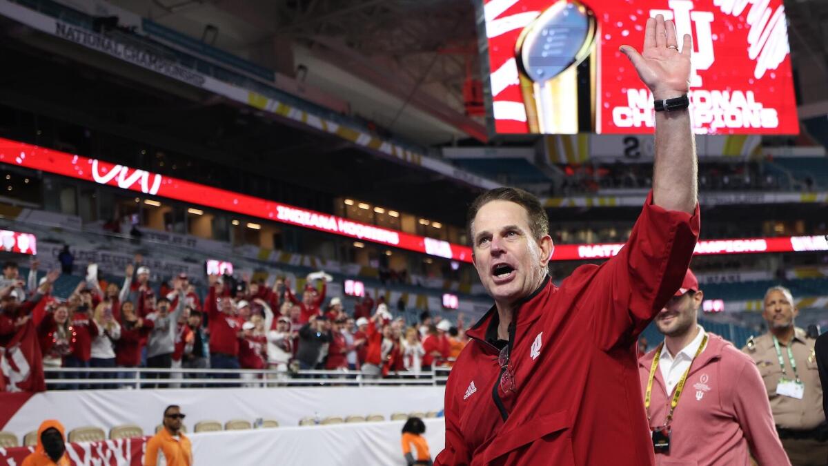 Indiana’s CFP National Championship Elevates Curt Cignetti to Top Coach