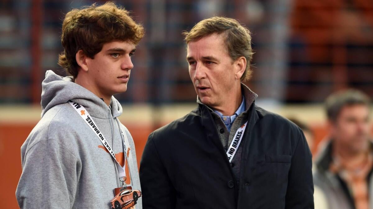 Arch Manning's father, Cooper, has full trust in the process at Texas under Steve Sarkisian