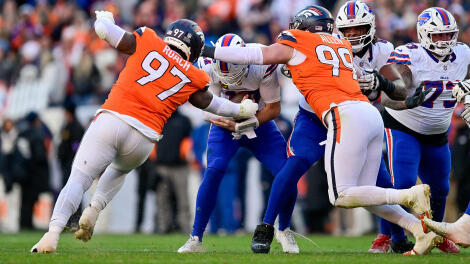 NFL: JAN 17 AFC Divisional Round Bills at Broncos