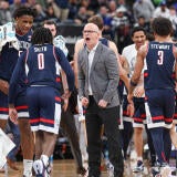 NCAA Basketball: Connecticut at Seton Hall