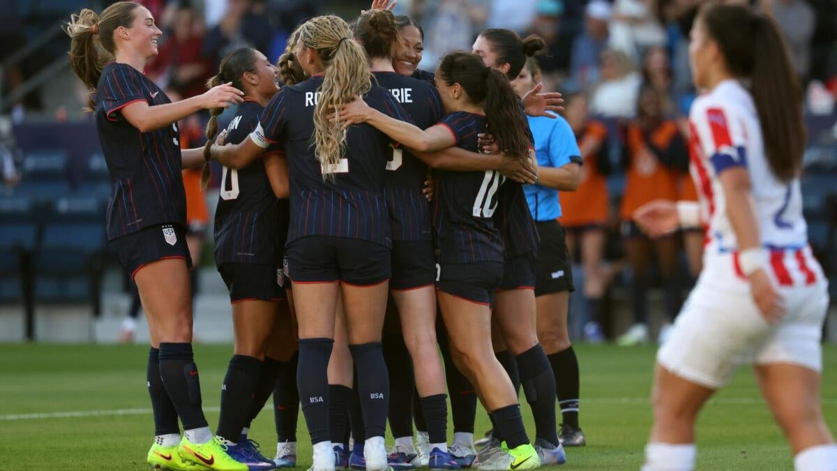 Trinity Rodman gets goal in USA soccer return as Americans cruise in friendly