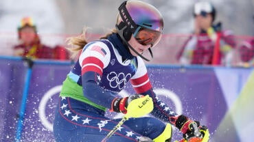 Olympics: Alpine Skiing-Womens Team Combined