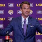 NCAA Football: Louisiana State Head Coach Lane Kiffin Introductory Press Conference