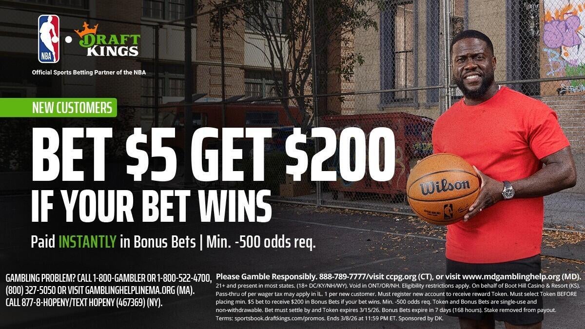 Use DraftKings promo code to get $200 in bonus bets by targeting Duke-Syracuse, Houston-Iowa State on Monday