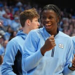 Caleb Wilson bench broken hand