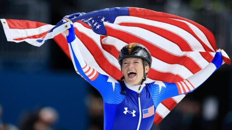 Olympics: Speed Skating