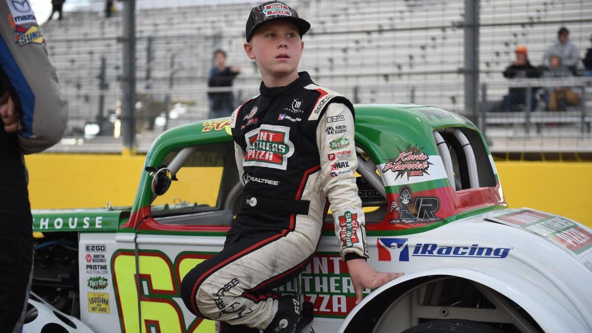 Toyota Racing Development signs Kevin Harvick's 13-year-old son Keelan to long-term contract