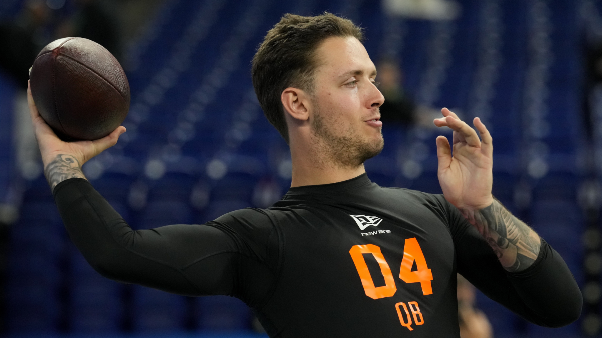 2026 NFL combine: Miami QB Carson Beck booed by pro-Indiana crowd in Indianapolis
