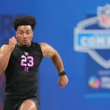 Kenyon Sadiq NFL Scouting Combine 40-yard dash