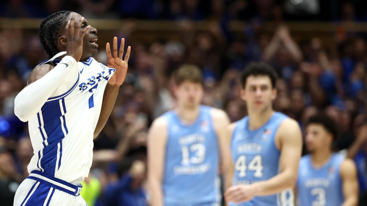 No. 1 Duke gets revenge on North Carolina with victory in regular-season finale - CBS Sports