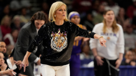 'We are so close': LSU loses to South Carolina for 19th consecutive time despite halftime lead in SEC semis