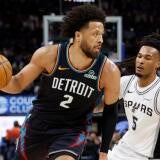 NBA: San Antonio Spurs at Detroit Pistons