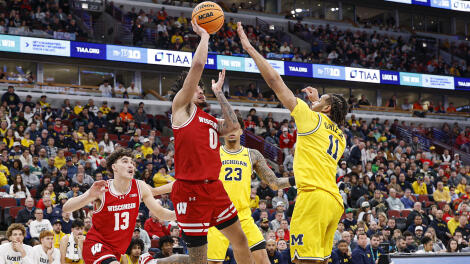 NCAA Basketball: Big Ten Conference Tournament Semifinal-Michigan vs Wisconsin
