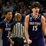 NCAA Basketball: NCAA Tournament First Round-High Point at Wisconsin