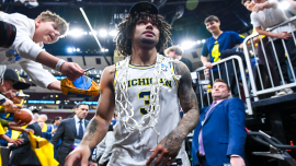 Elliot Cadeau's journey took unexpected turn, but cashew chaos can't derail Michigan's 'competitive psycho'