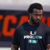 Rueben Bain Jr. Miami pro day