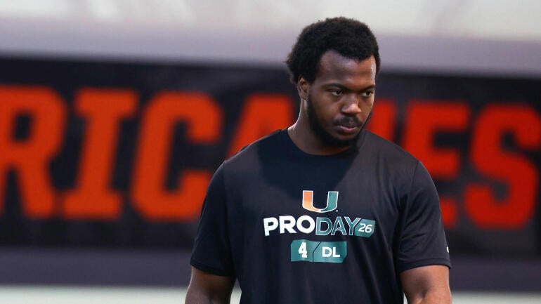 Rueben Bain Jr. Miami pro day