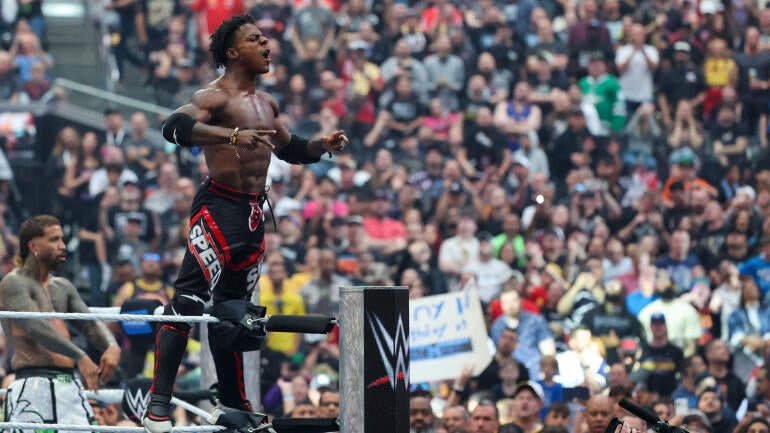 WrestleMania 42: IShowSpeed wipes out Logan Paul with wild top rope dive onto commentary desk