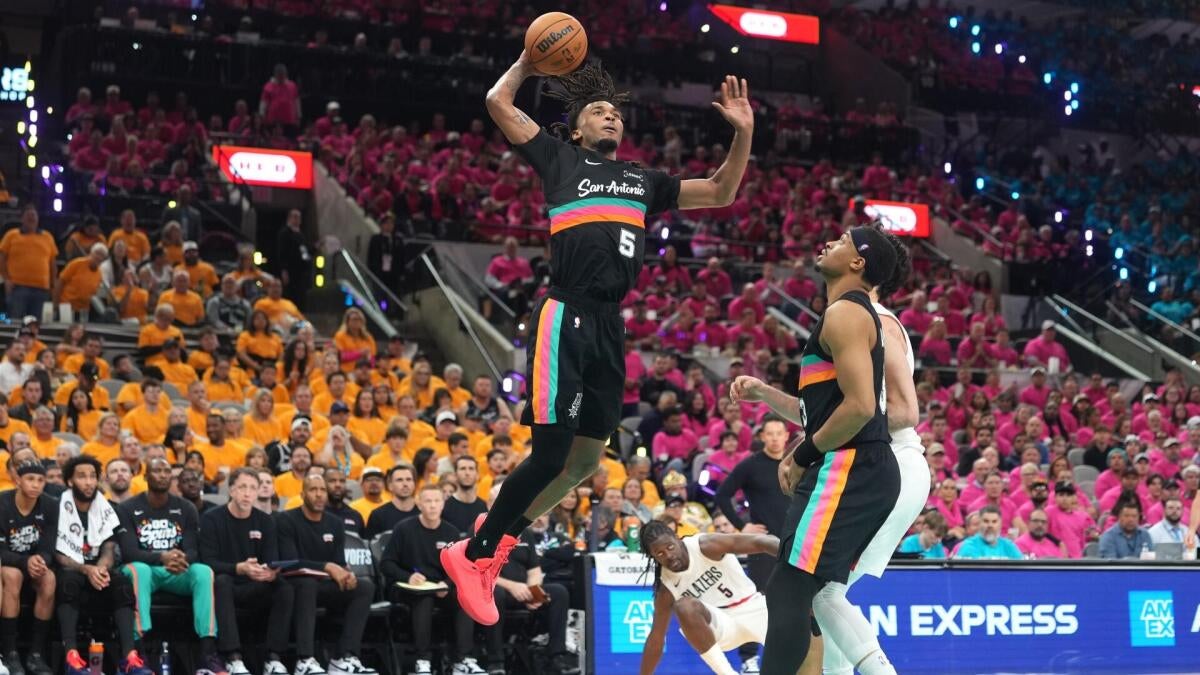 Spurs vs. Blazers odds, prediction, time: 2026 NBA playoff picks, April 24 best bets by proven model