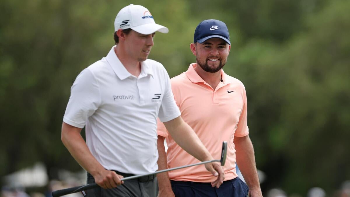 Fitzpatrick brothers shoot historic low to hold lead at Zurich Classic