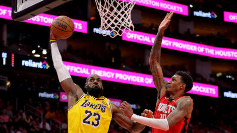 NBA: Playoffs-Los Angeles Lakers at Houston Rockets