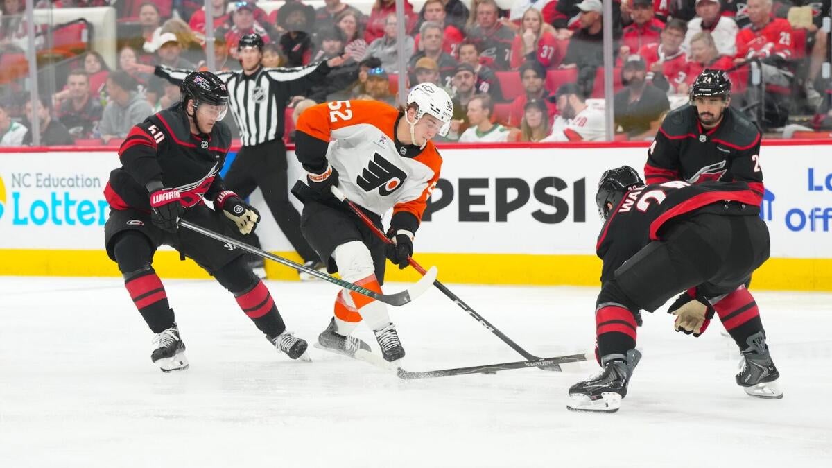 Hurricanes vs. Flyers odds, prediction, time: 2026 NHL playoff picks, Game 3 best bets from proven model