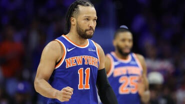 NBA: Playoffs-New York Knicks at Philadelphia 76ers