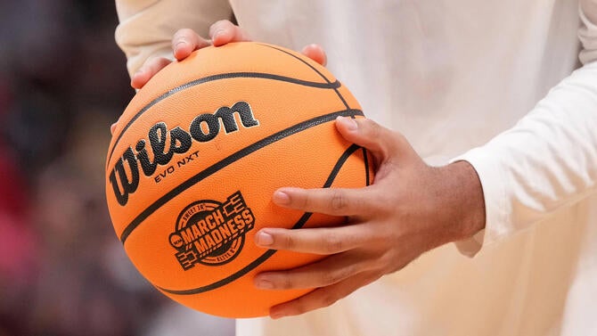 March Madness logo basketball