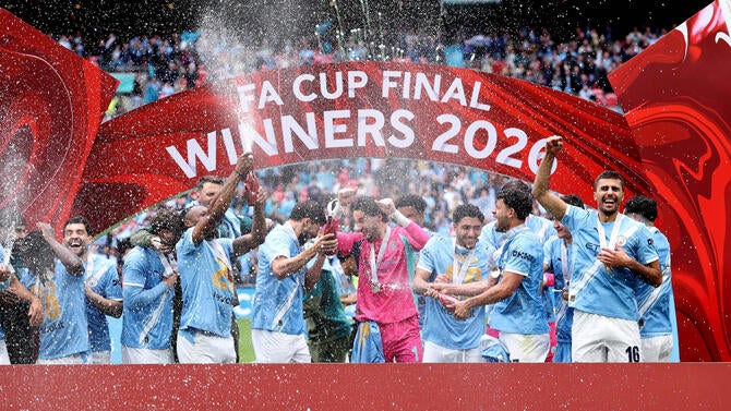 Manchester City FA Cup final winners 2026