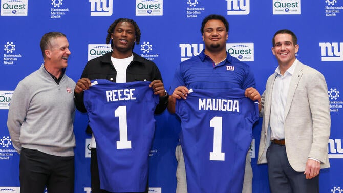 NFL: New York Giants Draft Press Conference