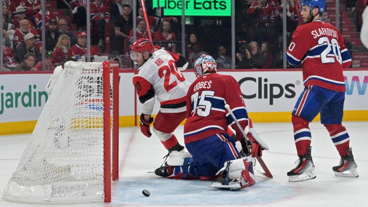 Hurricanes vs. Canadiens Game 4 Wednesday picks: Montreal faces urgency to fix woes on home ice in postseason